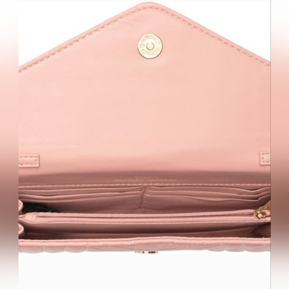 NWT Badgley Mischka Pink Quilted Bag - Picture 8 of 9